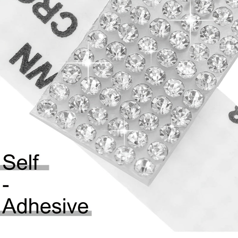 Self Adhesive Crystal Rhinestone Sticker DIY Rhinestones Arts Crafts