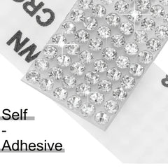 Self Adhesive Crystal Rhinestone Sticker DIY Rhinestones Arts Crafts