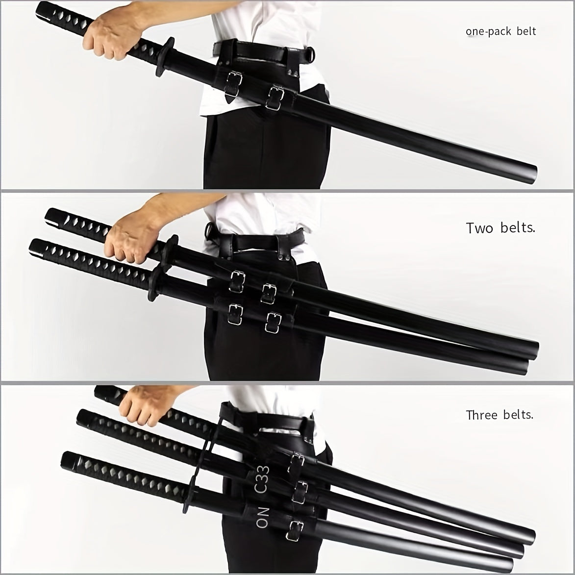 Anime Sword Cosplay Accessories Set