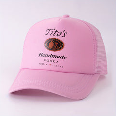 Beer Vintage Baseball Cap Mesh Trucker Hat Adjustable Lightweight Sunscreen Dad