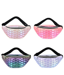 Laser Waist Bag Fanny Pack Chest Bag Linger Crossbody Phone Pouch