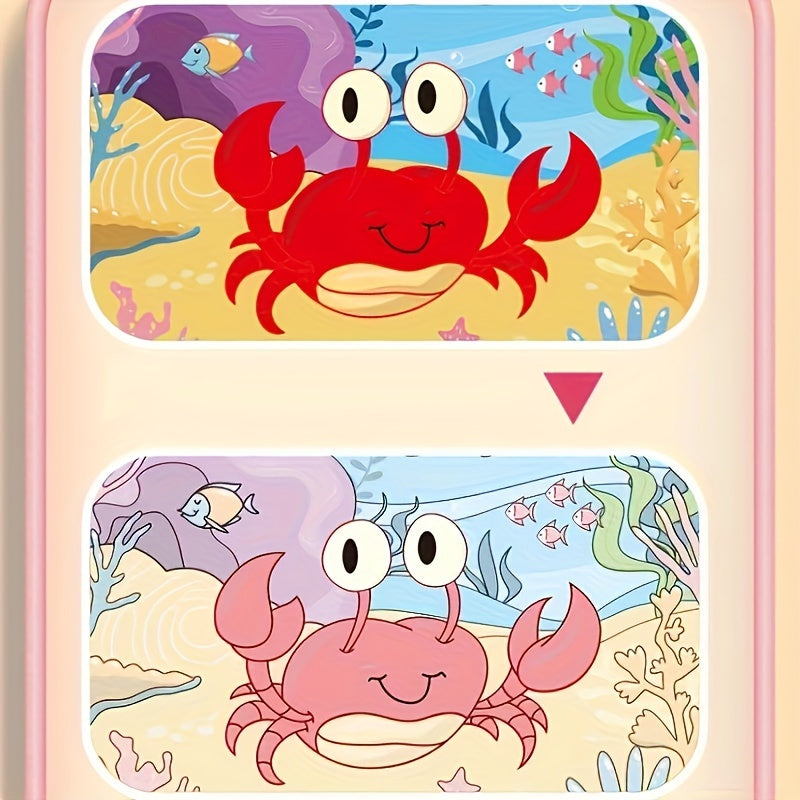 Kids' Magic Water Drawing Book DIY Collapsible Art Vibrant Animal & Nature Theme