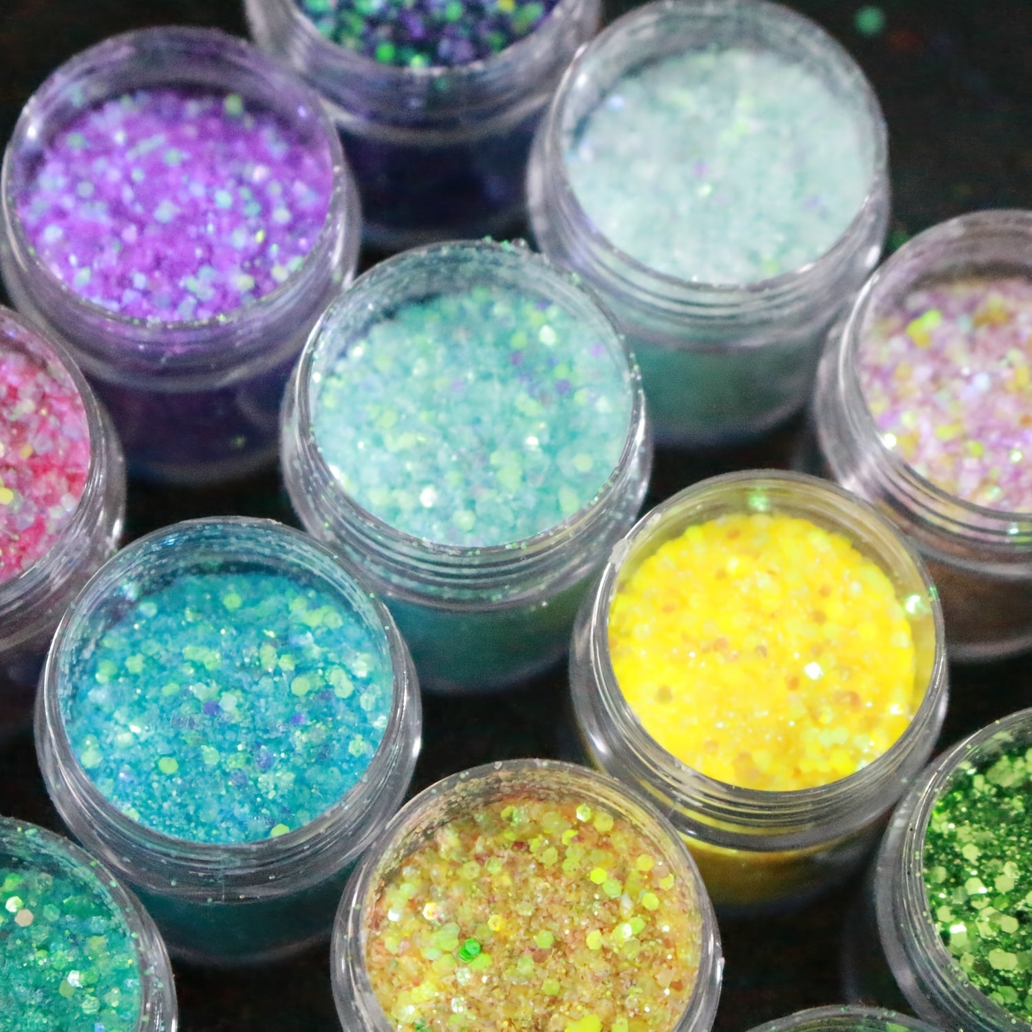 Chunky Glitters Fine Mix UV Resin Jewelry Making Decor