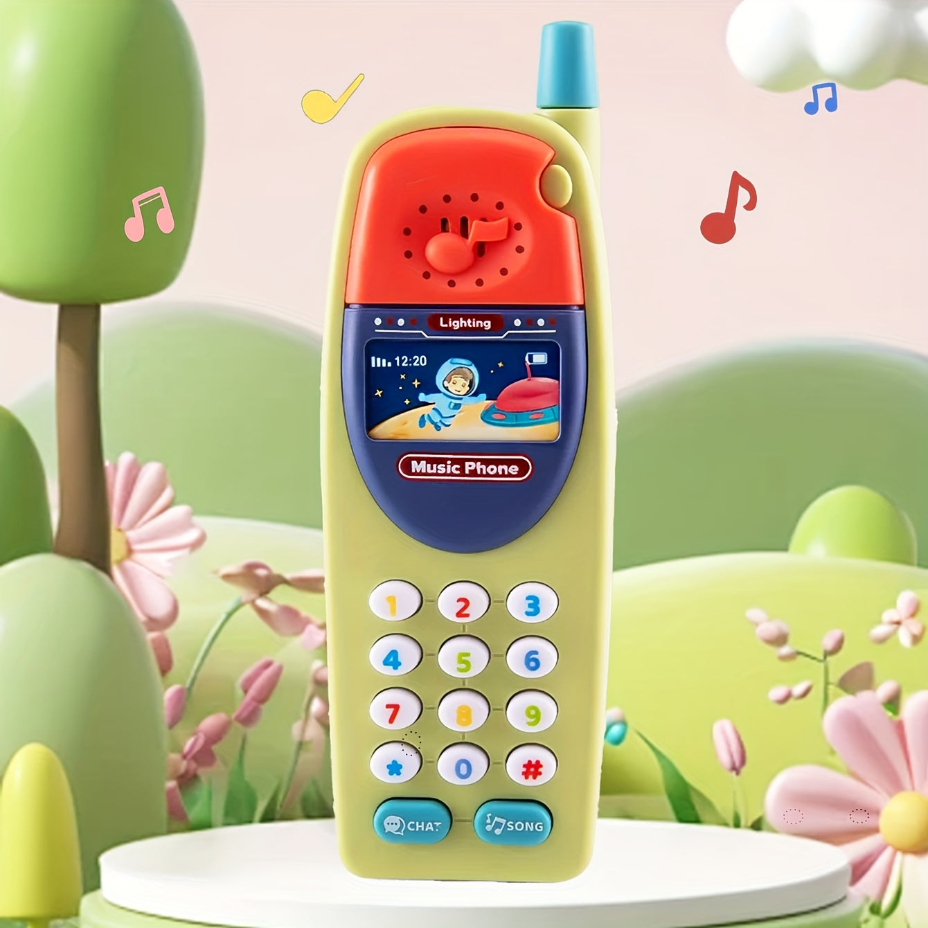 Interactive Kids Phone with Fun Sound Effects