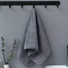 Soft Hand Towel Plain Design Absorbent for Home Bathroom