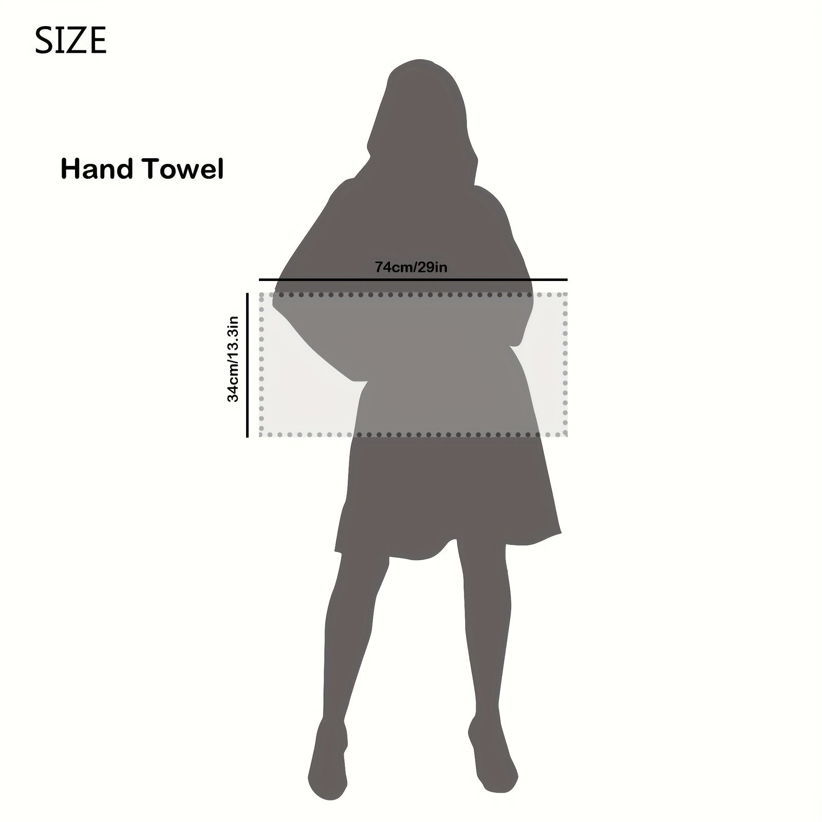 3pcs Bathroom Hand Towels Cotton Ultra Soft Highly Absorbent 13 X 28