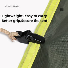 4pcs Crocodile Tent Clips Heavy Duty Snaps for Camping Accessories