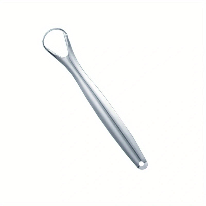 Stainless Steel Tongue Scraper Cleaner Beauty Health Gratte Langue