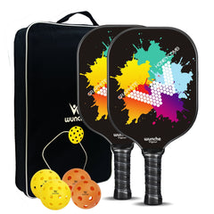 Graphite Carbon Fiber Paddles Set for Improved Pickleball Game