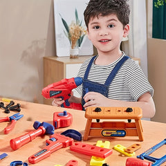 Boy Puzzle Family Simulation Tool Set 5-7 Years Old