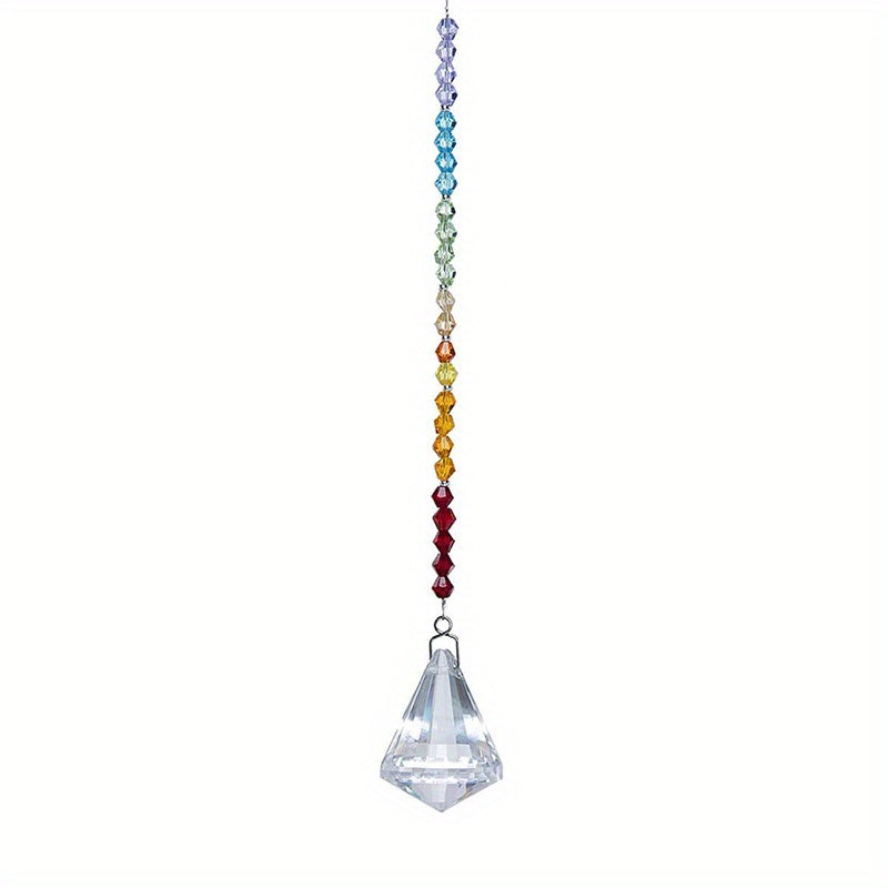 Colorful Glass Chandelier Suncatchers Prisms Hanging Ornament