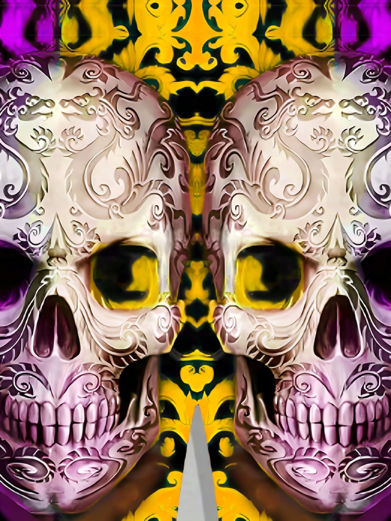 Men's 3D Skull Graphic Cotton Shorts Comfy Stretchy Short Pants