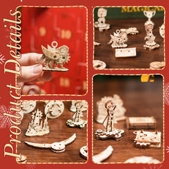 3D Wooden Magic Puzzle for Adults Building Kit Model Crafts Decoration
