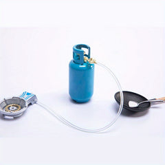 Mini Roadside Stall Model Accessories 1:12 Gas Can Stove Pot Shovel Decoration
