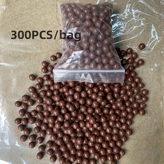 100-300pcs bag Practice Ammo Hard Mud Ball 8-9mm Clay Beads
