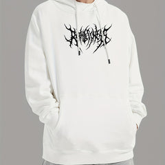 Men's Graphic Print Hoodie for Spring Fall