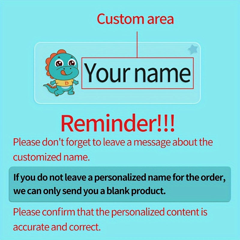 Custom Waterproof Name Sticky Lable School Office Name Stickers
