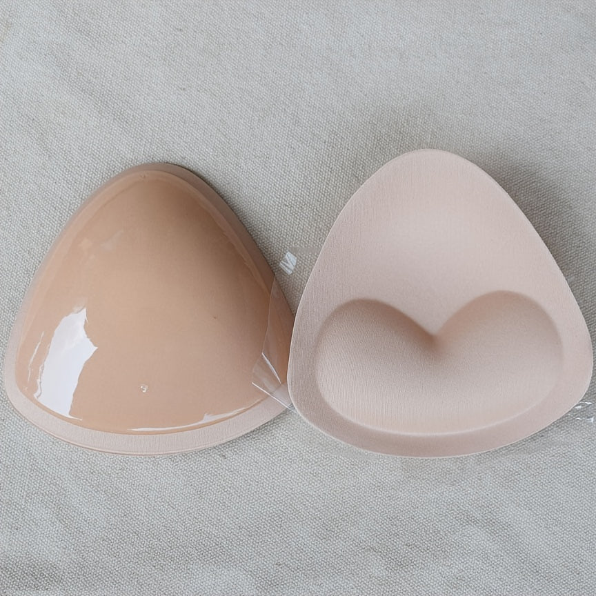 Adhesive Bra Push Up Triangle Bikini Chest Pads Women's Lingerie Accessories