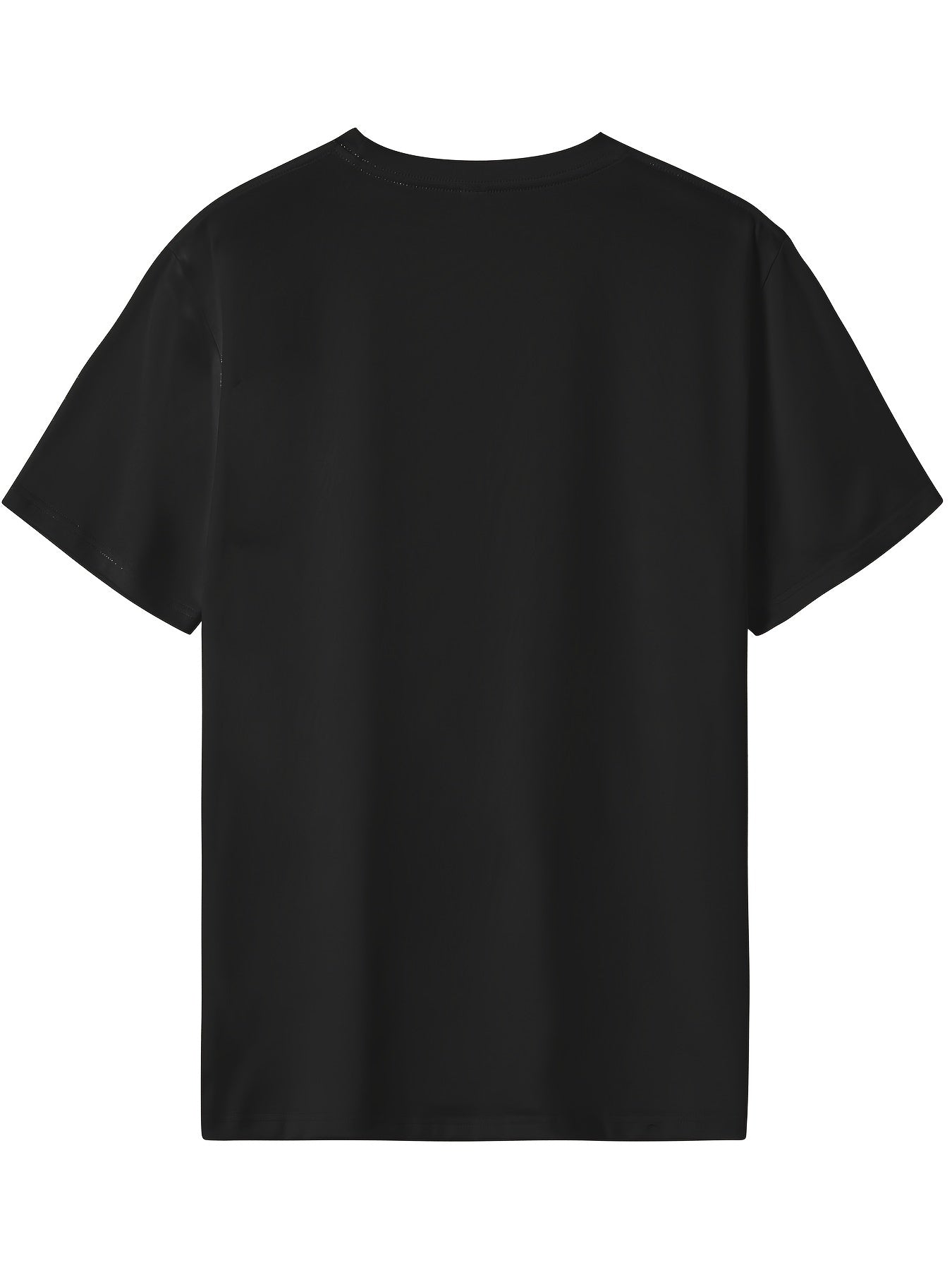 Men's Printed Leisure Sports Tee Casual Stretch T-shirt