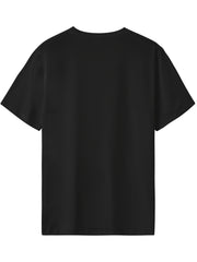 Skiing Graphic Crew Neck Active T shirt for Men