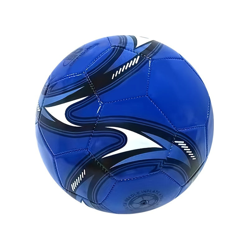 Size 5 Spiral Soccer Ball Match Weight Durable Football