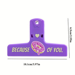 Plastic Magnet Long Tail Clip for Desk Organizer