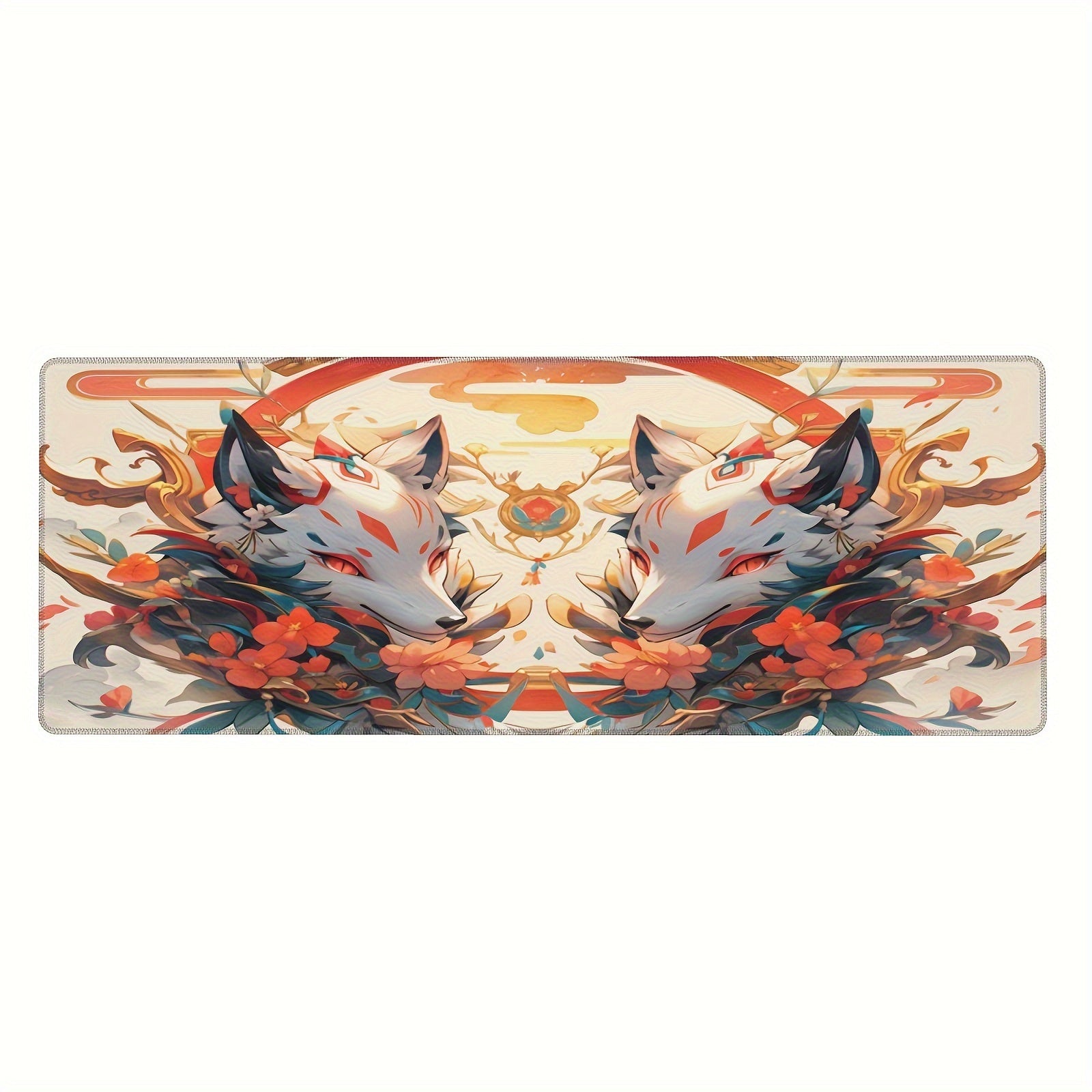 Fox Desk Accessories Soft Material Comfortable Gaming Mouse Pad