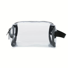Clear PVC Zipper Travel Pouch Toiletry Bag Waterproof Makeup Bag