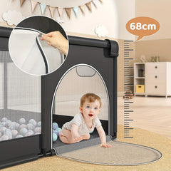 Large Baby Playpen with Non-Slip Base