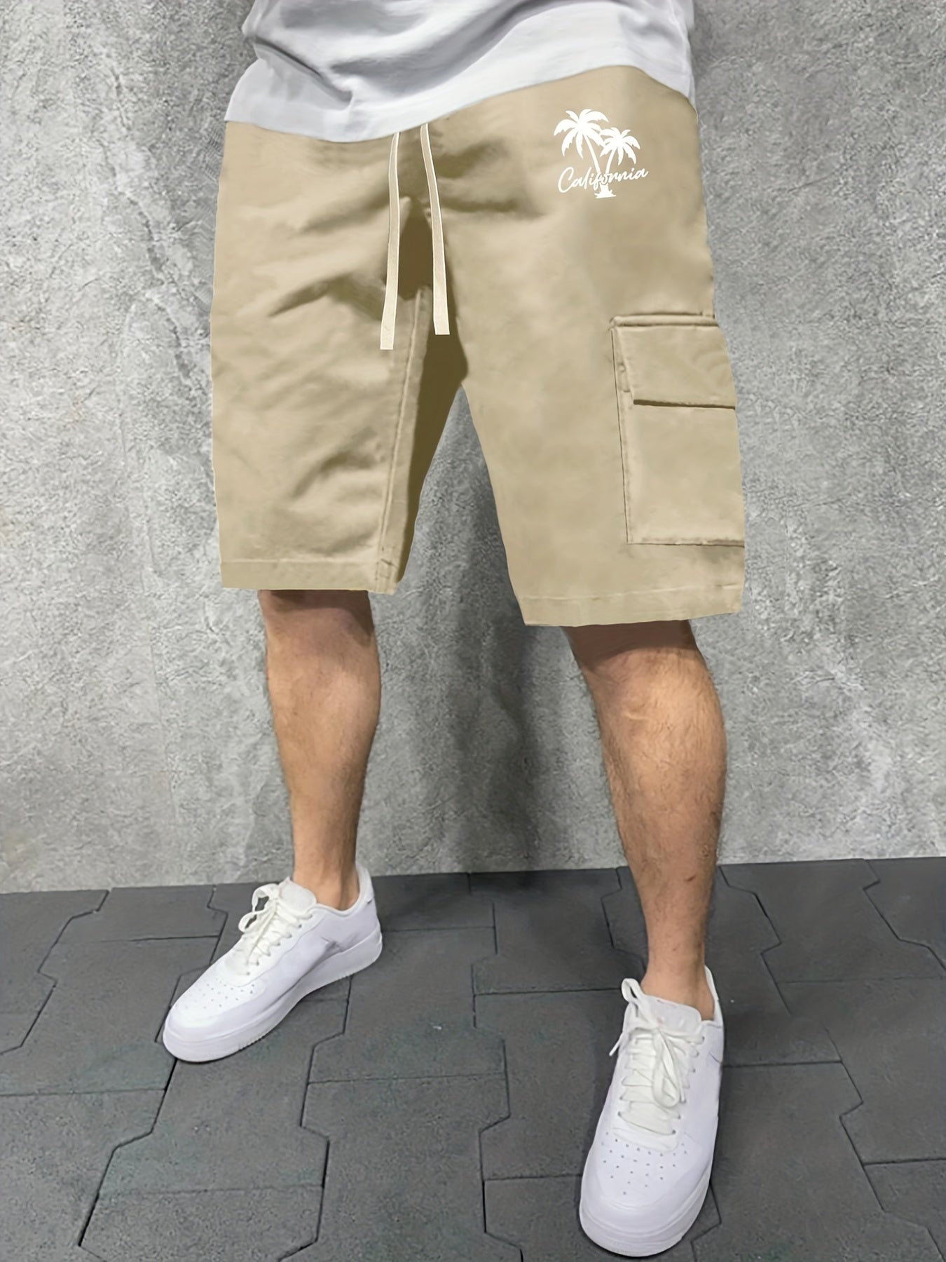 California Classic Men's Cargo Shorts Big Pockets for Summer