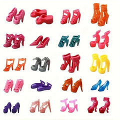 27pcs Mixed Colors DIY Doll Clothing Set for 11.5 Inch Dolls