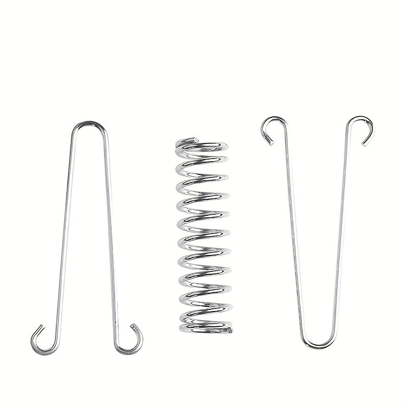 5pcs Tent Wind Rope Spring Buckles Camping Tensioner Clips Awning Tightener