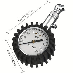 Large Dial Tire Pressure Gauge for Cars and Trucks