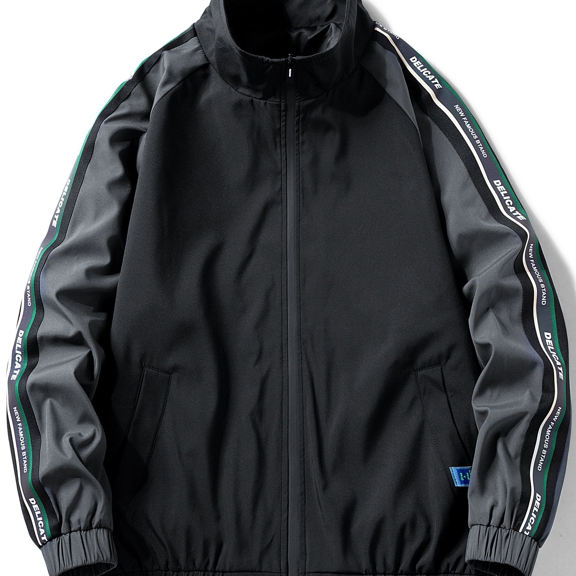 Men's Casual Zip Up Jacket Coat for Spring Fall