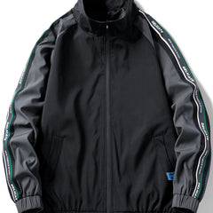 Men's Casual Zip Up Jacket Coat for Spring Fall