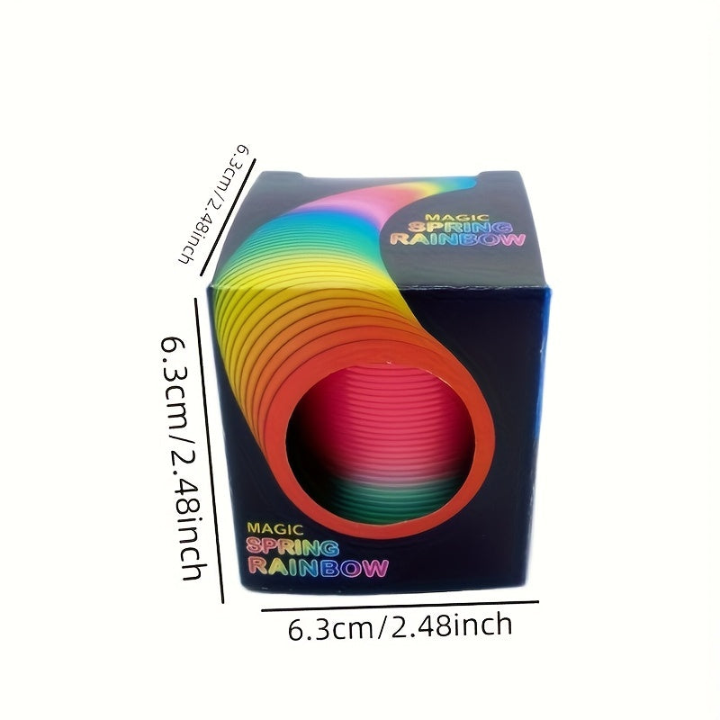 3pcs Magic Rainbow Circles Puzzle Toy Set for Friends