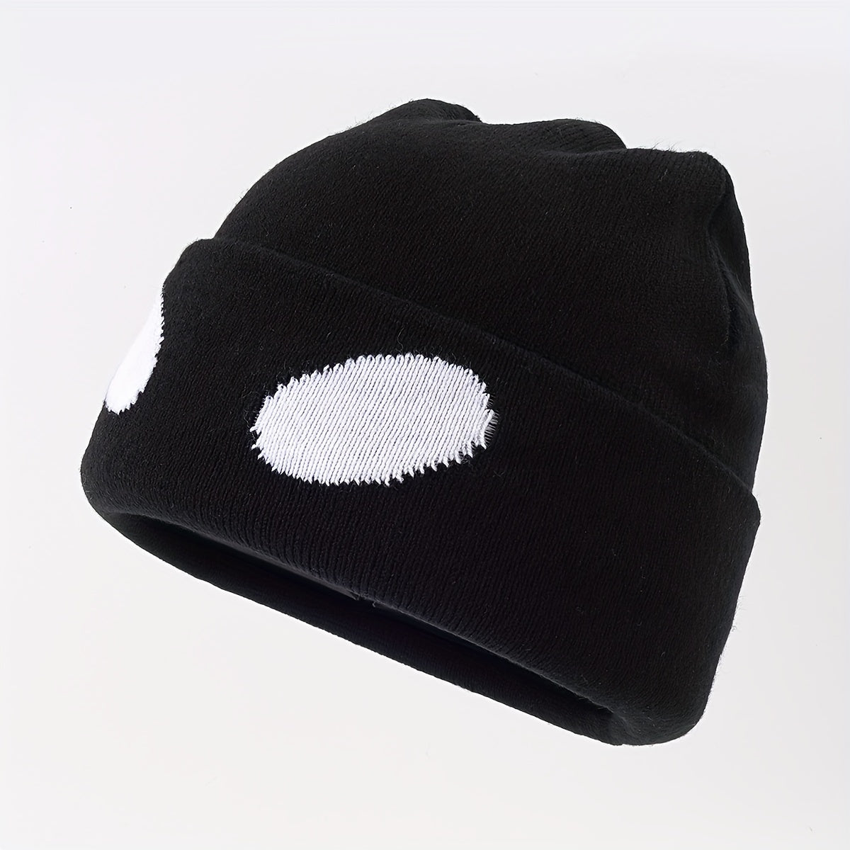 Cartoon Jacquard Anime Knit Hat Warm Beanie Unisex