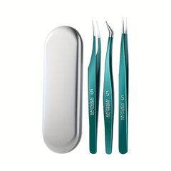 3pcs Acne Clip Blackhead Removal Tweezers Skin Care Tools