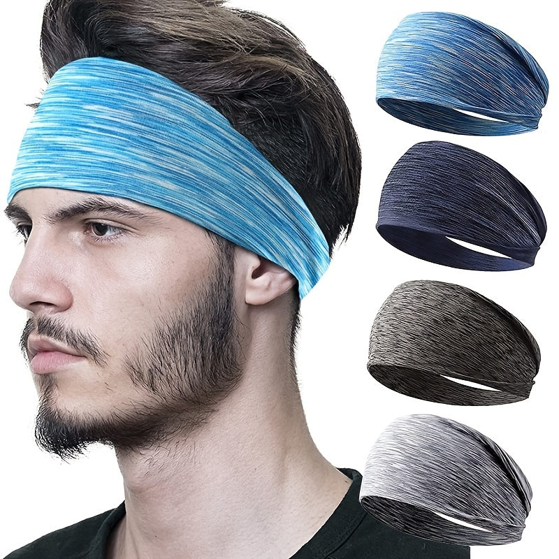 Boho Headbands for Women & Girls Elastic Turban Non-slip Hair Bands