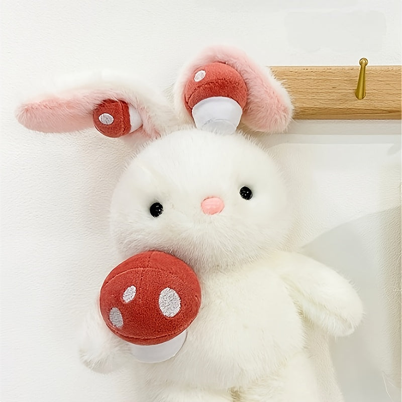 Adorable Mushroom Bunny Plush Toy Rabbit Doll Pillow Gift