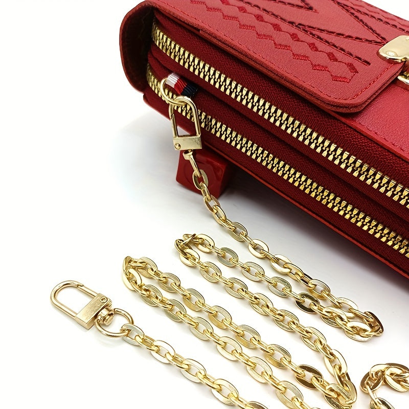 Crossbody Bag Chain Strap Metal Bag Strap Detachable Travel Accessories