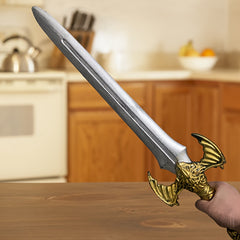 Halloween Plastic Sword Cosplay Accessory Thor'S Hammer Dual Swords