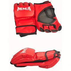 Thicken Boxing Gloves Half Finger for Muay Thai Punching