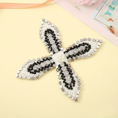 Artificial Diamond Chunky Bead Sewing Patch