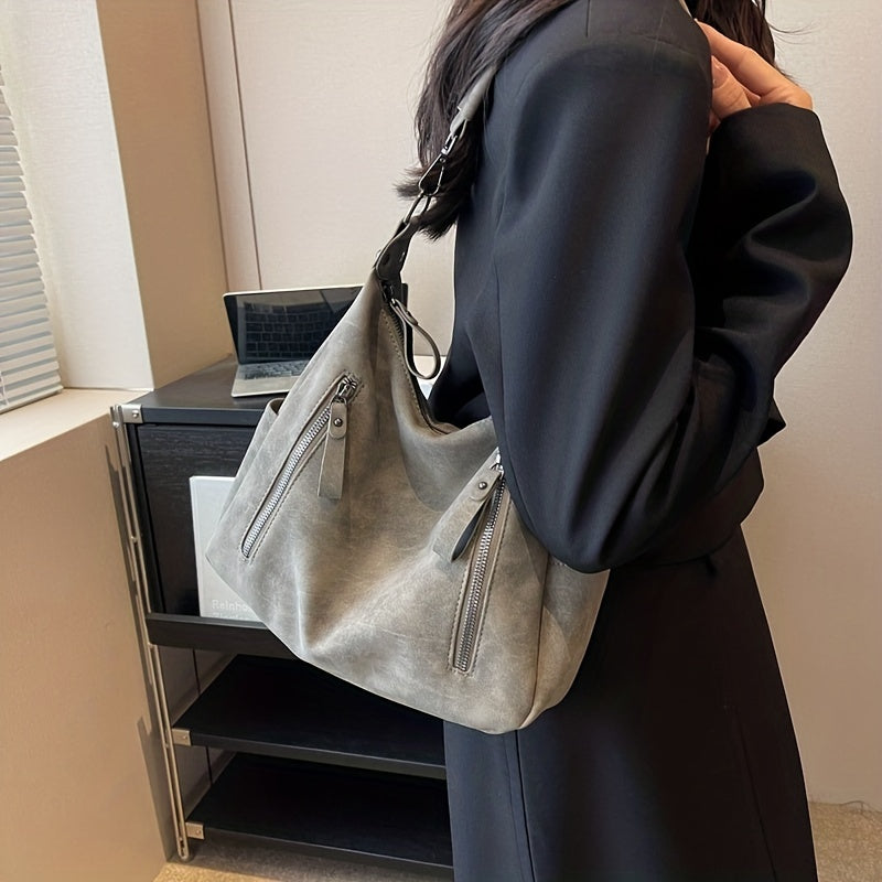 Vintage Hobo Bag Retro PU Leather Shoulder