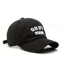Wide Brim Baseball Cap Soft Peaked Hat Unisex