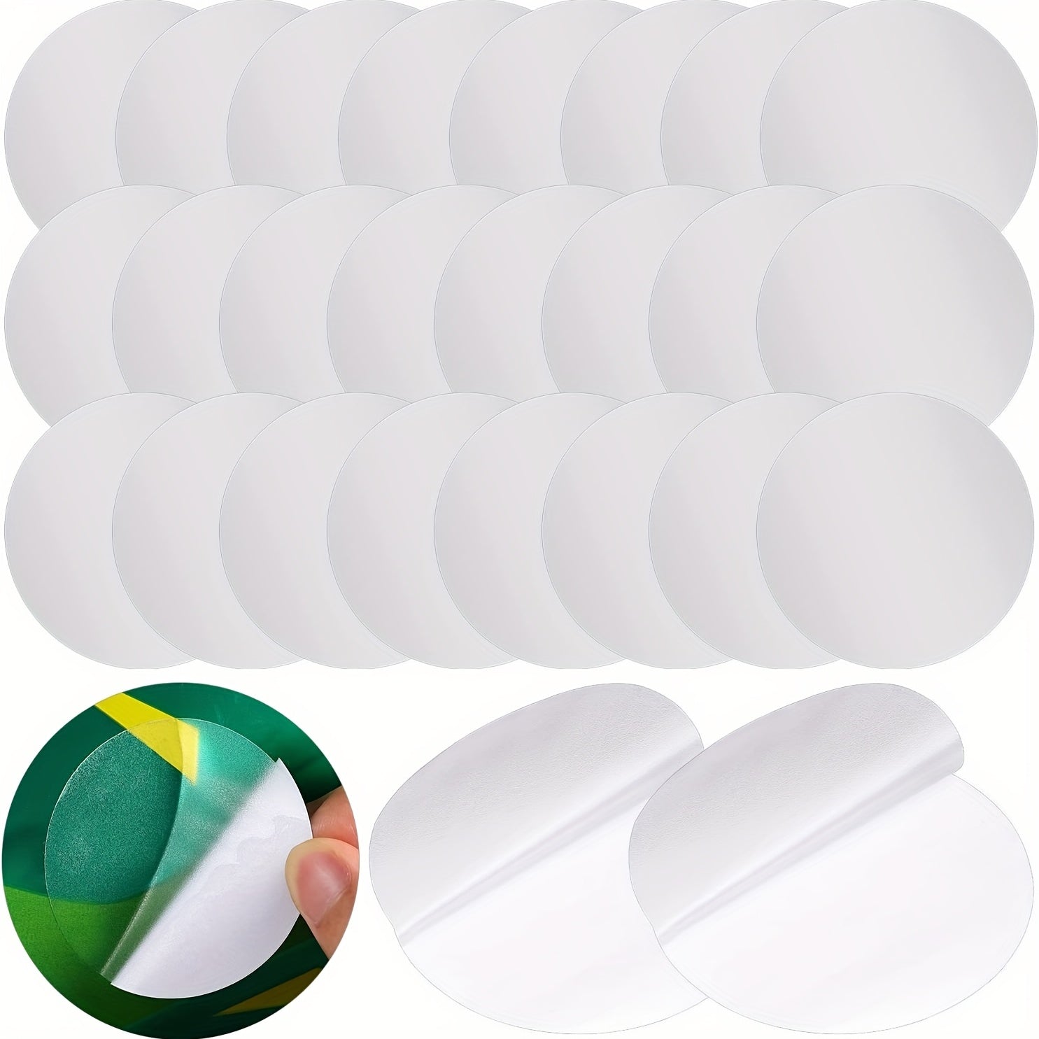 24pcs Repair Patches Self Adhesive for Inflatables Air Mattresses Tents