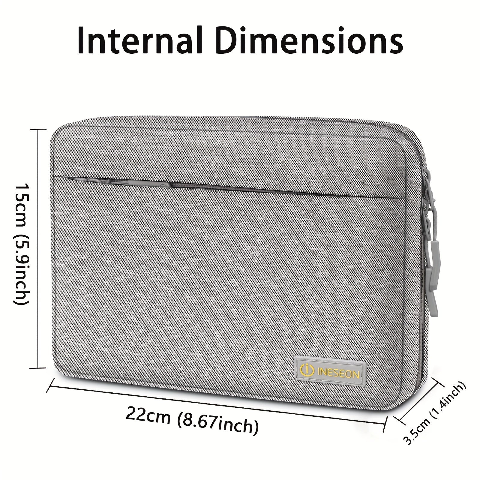 Portable Waterproof Laptop Bag 33-56 cm with Pouch