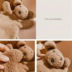 Soft Brown Bear Plush Toy for Infants - Nordic Style