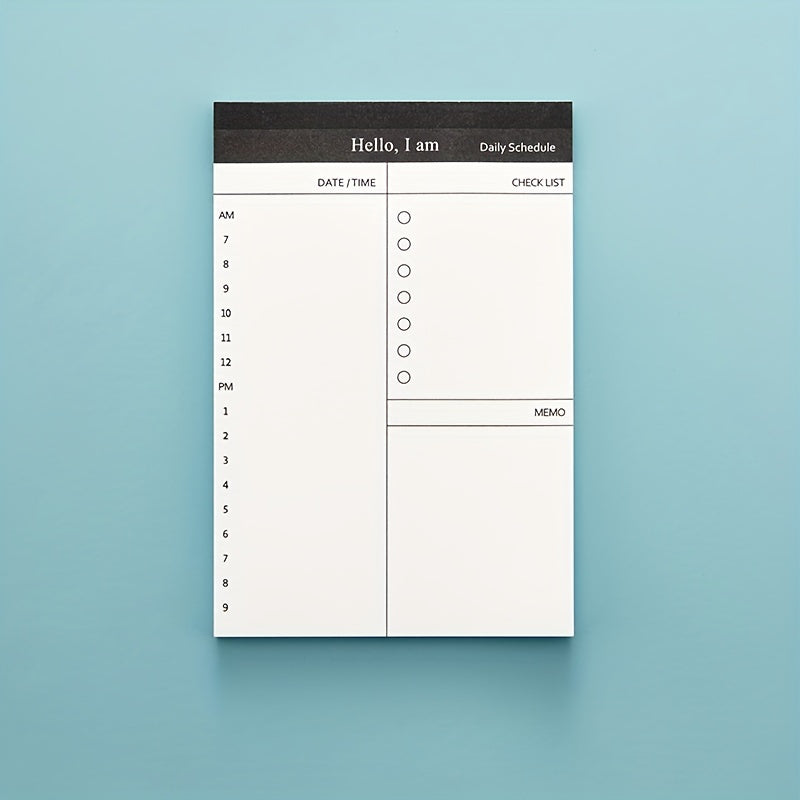 50 Sheets Weekly Planner Daily Memo Book
